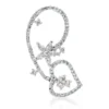 Anhänger aus 750 Gold Weißgold 81 Diamanten 0,97ct 32x22,5mm