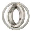 Anhänger aus 950 Platin ein Ring eingelegt im Anderen für Damen