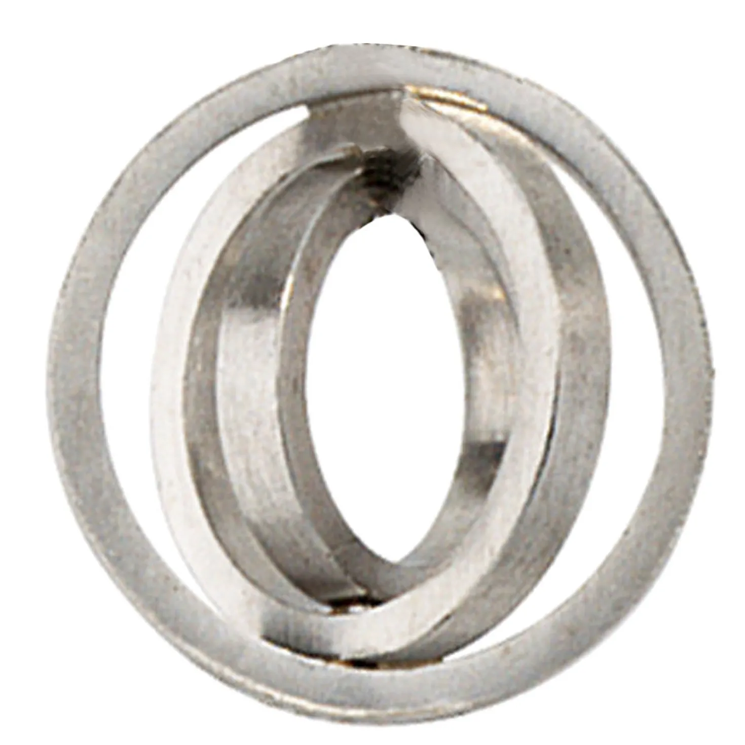Anhänger aus 950 Platin ein Ring eingelegt im Anderen für Damen