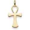 Anhänger ägyptisches Kreuz Ankh Leben & Wiedergeburt 585 Gold Gelbgold 31x15mm