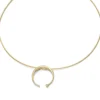 Anhänger rund Ø 26,9mm aus 585 Gold Gelbgold mit 8 Diamanten Brillanten W-Si