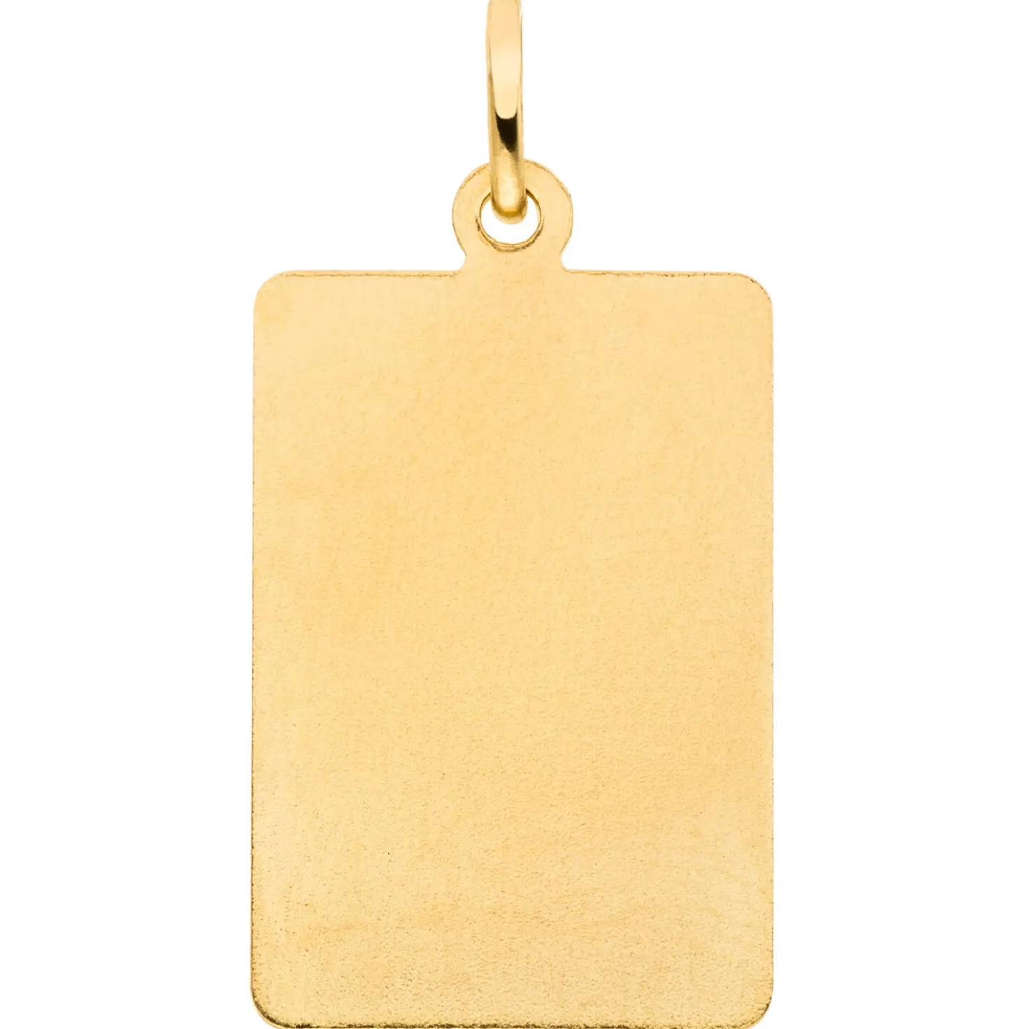 Anhänger Sternzeichen Schütze 333 Gold Gelbgold mattiert rechteckig 20,8x12,1mm