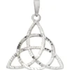 Anhänger Triquetra 28,3x27,9mm aus 925 Silber rhodiniert Silberanhänger