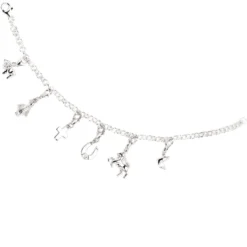 Anhänger 7,5x10,8mm Einhänger Charm Delfin 925 Silber Silbereinhänger Dangle