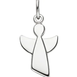 Anhänger 10x17,4mm Engel Schutzengel 925 Silber Silberanhänger Kinderanhänger