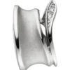 Anhänger 13,1x19,8mm mit 3 Diamanten 0.035Ct W/SI Brillanten 585 Gold Weißgold