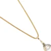 Anhänger 10,4x18,9mm mit Perle & Diamant 0.005Ct W/P1 Brillant 585 Gold Gelbgold