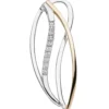 Anhänger 12,5x30,3mm mit weißen Zirkonia 333 Gold Weißgold Gelbgold Damen