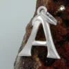 Anhänger 15x13mm Silberanhänger Buchstabe A aus echtem 925 Silber Unisex