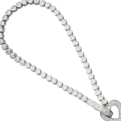 Armband Armkette aus 925 Silber mit Zirkonia weiß Armschmuck, 19cm