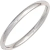Armband Armreif aus 925 Silber glänzend oval schlicht Kastenschloss ca. 19,5 cm