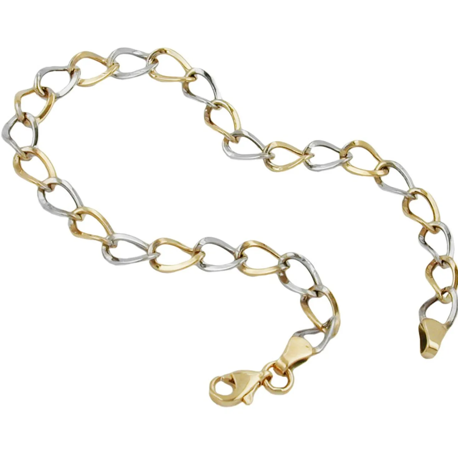 Armband Armschmuck Ankerkette Goldschmuck 375 Gold 19cm