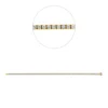 Armband aus 750 Gold Gelbgold 83 Brillanten 1,77ct TW-SI B:2,3mm L:17,8cm