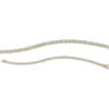 Armband aus 750 Gold Gelbgold 68 Brillanten 2,64ct TW-SI B:2,3mm L:18cm 4er-Krappe