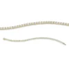 Armband aus 750 Gold Gelbgold 51 Brillanten 5,12ct TW-SI B:3mm L:17,5cm 4er-Krappe
