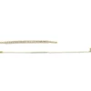 Armband aus 750 Gold Gelbgold 25 Diamanten 0,16ct W-SI L:17,8cm