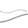 Armband aus 750 Gold Weißgold 54 Brillanten 5ct TW-SI L:18,4cm