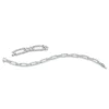 Armband aus 750 Gold Weißgold 180 Brillanten 1ct TW-SI B:5,1mm L:18cm