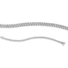 Armband aus 750 Gold Weißgold 72 Brillanten 1,03ct TW-SI B:2,2mm L:18cm