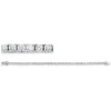 Armband aus 750 Gold Weißgold 54 Brillanten 4,05ct TW-SI L:17,8cm