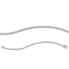 Armband aus 750 Gold Weißgold 61 Brillanten 1,01ct TW-SI B:2,8mm L:18cm 4er-Krappe