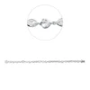 Armband aus 750 Gold Weißgold 24 Diamanten 4,31ct B:4,1mm L:16,5cm