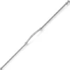 Armband aus 585 Gold Weißgold mit 77 Diamanten 0.80ct TW-SI 18cm