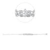 Armband aus 750 Weißgold 42 Brillanten 0,26ct TW-SI/PI B:38,8mm L:18cm