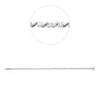 Armband aus 750 Weißgold 38 Brillanten 1,99ct TW-SI B:2,7mm L:18,5cm