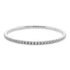 Armband Flex-Band aus 750 Weißgold rhodiniert 66 Brillanten 0,69ct TW-SI B:2,9mm
