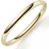 Armreif Armband Armschmuck aus 585 Gold Gelbgold 6mm breit Damen Goldarmreif
