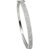 Armreif Armschmuck Armband aus 925 Silber mit Zirkonia weiß Damen