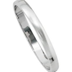 Armreif Armschmuck aus 925 Echt Silber Sterlingsilber rhodiniert, oval