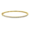 Armreif aus 750 Gold Gelbgold 30 Brillanten 1,16ct TW-VSI/SI 47x54mm