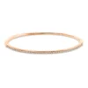 Armreif aus 750 Gold Rotgold 51 Brillanten 0,44ct TW-SI 48x58mm
