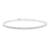 Armreif aus 750 Gold Weißgold 41 Brillanten 0,9ct W-SI 48x58mm