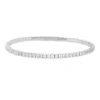 Armreif aus 750 Gold Weißgold 65 Brillanten 2,95ct TW-SI 46x56mm