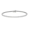 Armreif aus 750 Gold Weißgold 86 Diamanten 1,51ct TW-SI 47x55mm