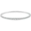 Armreif aus 750 Gold Weißgold 71 Diamanten 2,97ct TW-SI 50x60mm