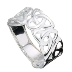 Breiter Silberring Ring Damenring aus 925 Echt Silber Sterlingsilber
