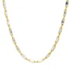 Collier aus 750 Gelbgold 62 Diamanten Baguette-Schliff 3,01ct TW-VSI L:40,6cm