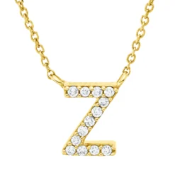 Collier aus 750 Gold Gelbgold 13 Brillanten 0,05ct TW-PI L:42cm