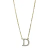 Collier aus 750 Gold Gelbgold 21 Brillanten 0,09ct TW-SI L:43,2cm