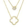 Collier aus 750 Gold Gelbgold 37 Diamanten 0,23ct TW-SI L:45cm