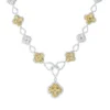 Collier aus 750 Gold gelb/weiß 549 Diamanten 6,99ct L:40,6cm