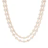 Collier aus 750 Gold Rotgold 247 Brillanten 9,94ct TW-SI L:121,9cm