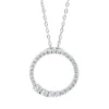 Collier aus 750 Gold Weißgold 29 Brillanten 0,47ct F-VSI L:45,7cm