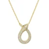 Collier Schlange 750 Gelbgold 2 Tsavorithe 0,08ct grün 106 Brillanten 0,66ct F-VSI