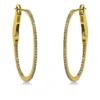 Creolen aus 750 Gold Gelbgold 98 Diamanten 0,2ct TW-SI 24x0,8mm