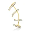 Creolen Ohrmanschette aus 585 Gelbgold 39 Brillanten 0,84ct TW-VSI/SI 36,6x13,1mm